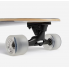 Лонгборд для Серфинга и Круиза OXELO 33" 83,8 см x 25,5 см Серый