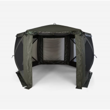 Быстросборная Палатка Тент для Рыбака Ловли Карпа Caperlan Social Biwy XXL 350 х 305 х 220 см Олива Быстросборная Палатка Тент для Рыбака Ловли Карпа Caperlan Social Biwy XXL 350 х 305 х 220 см Олива