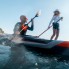 Надувной Туристический Каяк ITIWIT Strenfit X500 Dropstitch 3,8 х 0,64 м Серый