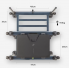 Рыболовная Платформа Мосток для Рыбака CAPERLAN CSB D25 Light до 110кг Синий