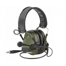 Профессиональные Активные Наушники Peltor ComTac VI NIB Headset NATO wired (Олива) (MT20H682FB-86N), Вертикальные с 1 Аудиовыходом J11 Профессиональные Активные Наушники Peltor ComTac VI NIB Headset NATO wired (Олива) (MT20H682FB-86N), Вертикальные с 1 Аудиовыходом J11