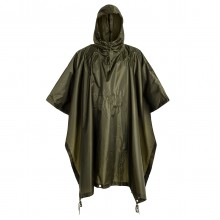 Дождевик Пончо Унисекс MFH Ripstop 144 см x 223 см Олива (08524B) 