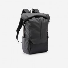 Туристический Рюкзак QUECHUA Rolltop с Карманом для Ноутбука 29л 47×27×15 см Черный