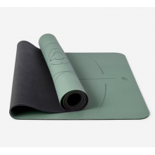 Коврик для Йоги Пилатеса KIMJALY Grip+ Д185 х Ш65 х Т0,4 см Зеленый