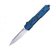 Складной Пружинный Нож Schrade OTF Assist Spear Saw Knife Синий 06HG112
