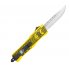 Складной Пружинный Нож CobraTec Желтый OTF Medium Hunter 06CT082