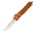 Складной Пружинный Нож CobraTec Оранжевый OTF Medium Hunter 06CT078