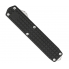 Складной Пружинный Нож CobraTec Черний Large Warrior Drop-Point M390 06CT109