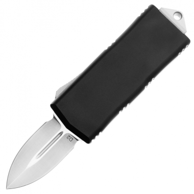 Складной Пружинный Нож CobraTec Черний OTF Money Clip BLKOTFMC 06CT002