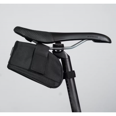 Велосипедная Подседельная Сумка (Велосумка) ROCKRIDER Easy 1л Черный