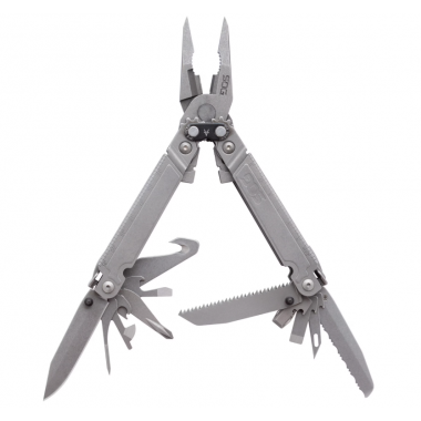 Мультитул SOG PowerAccess Assist Stonewash 21 Инструментов (SOG-PA3001-CP) Серый 