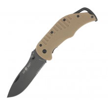 Складной Нож ESP EK-OB-01-S Койот с Профилем Клинка Drop-Point из Японской Стали AUS-8