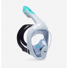 Полнолицевая Детская Маска Subea Easybreath Freetalk XS (от 4 до 10 лет) для Плавания, Ныряния, Снорклинга Синий