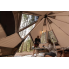 Туристическая Палатка с Тамбуром QUECHUA Tepee 5.2 из Поликотона Пятиместная Двухкомнатная Водонепроницаемая