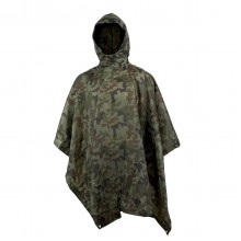 Дождевик Пончо Унисекс Texar Ripstop  143 см x 210 см PL Camo Камуфляж (663#18-POR-RG) TX