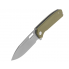 Складной Нож Badger Outdoor D2 Lobo Чехол из Нейлона Зеленый 