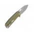 Складной Нож Badger Outdoor D2 Lobo Чехол из Нейлона Зеленый 