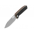Складной Нож Badger Outdoor D2 Lobo Чехол из Нейлона Черный 