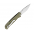 Складной Нож Badger Outdoor D2 Orix Чехол из Нейлона Зеленый  (1)