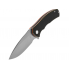 Складной Нож Badger Outdoor D2 Toro Чехол из Нейлона Черный 