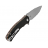 Складной Нож Badger Outdoor D2 Toro Чехол из Нейлона Черный 