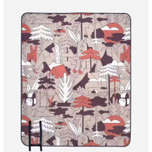 Покрывало/Коврик для Кемпинга QUECHUA 140 x 170 см Водоотталкивающие Comfort Бежевый