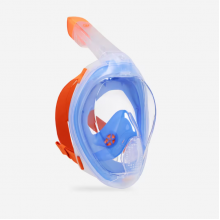 Полнолицевая Маска для Плавания Ныряния Снорклинга Subea Easybreath+ Freetalk M/L Разноцветный