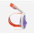 Полнолицевая Детская Маска Subea Easybreath Freetalk XS (от 4 до 10 лет) для Плавания, Ныряния, Снорклинга Фиолетовый 