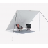 Туристический Навес для Кемпинга Тент QUECHUA Fresh L 2,88 x 2,55м Водонепроницаемый Многофункциональный 