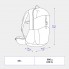 Туристический Рюкзак QUECHUA MH500 25л 54 × 30 × 23 см Зеленый Совместимые с Питьевой Системой