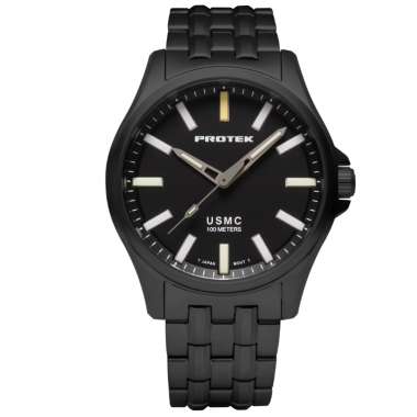  Мужские Титановые Часы ProTek PT3102BR Черный 3102BR