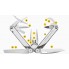 Мультитул Leatherman Curl 15 Инструментов с Чехлом (832932)
