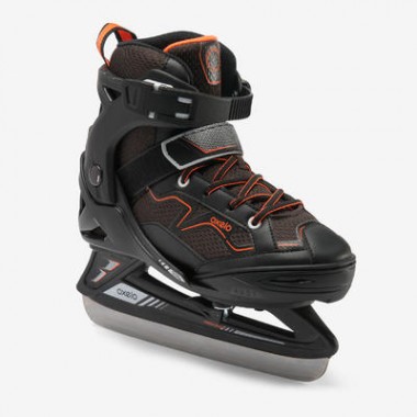 Детские Ледовые Раздвижные Коньки Размер 29-32 OXELO FIT100 Черный 