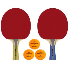 Набор для Настольного Тенниса/Пинг-Понга PONGORI (2 Ракетки, 3 Мячика) 1,8мм Набор для Настольного Тенниса/Пинг-Понга PONGORI (2 Ракетки, 3 Мячика) 1,8мм